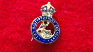 WW1 Sweetheart Brooch - Herts at War