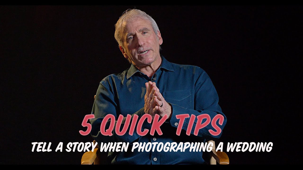 5 Quick Tips | Tell a Story When Photographing a Wedding