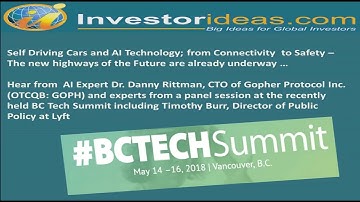 Self Driving Cars and AI Technology- Gopher (OTCQB:GOPH)  and Lyft  Discuss the Future