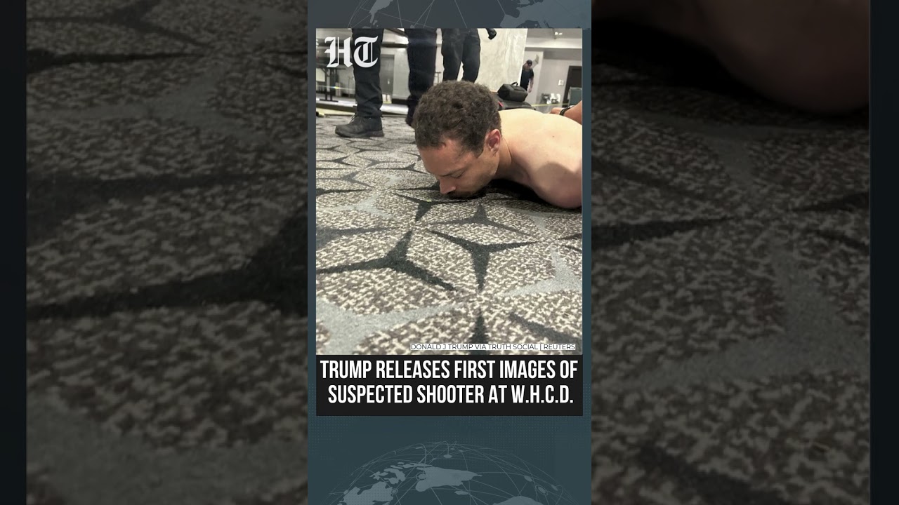 President Trump Releases Unseen Security Footage & First Image Of Suspect From WHCD Shooting