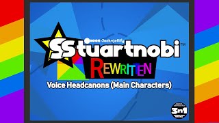 Stuartnobi Rewritten (1983-Onwards, Masi Au) | Voice Headcanons (Main Characters)