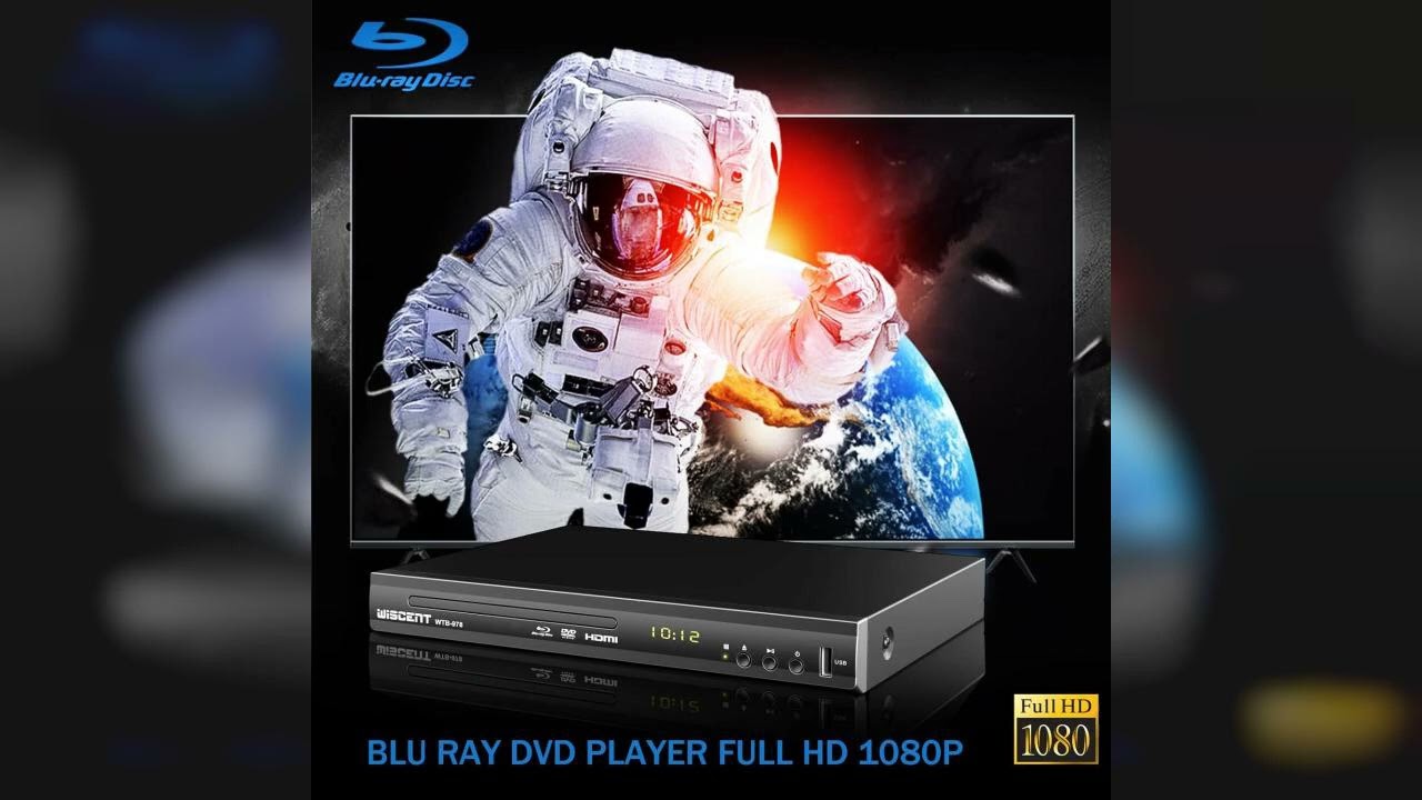 Review: Blu Ray DVD Player, WISCENT Full HD 1080p Home Theater