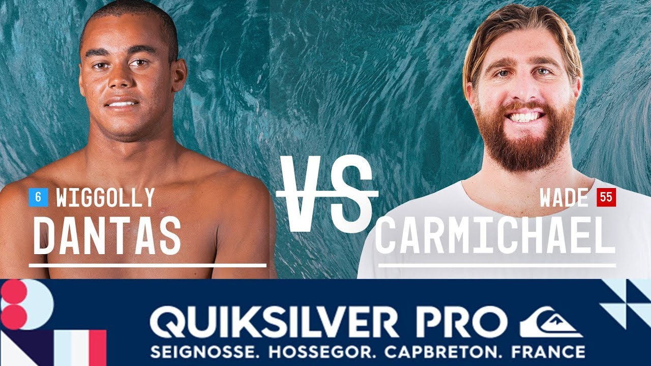 heat 3 ps4 Dantas vs. Carmichael - Round Two, Heat 3 - Quiksilver Pro France 2018