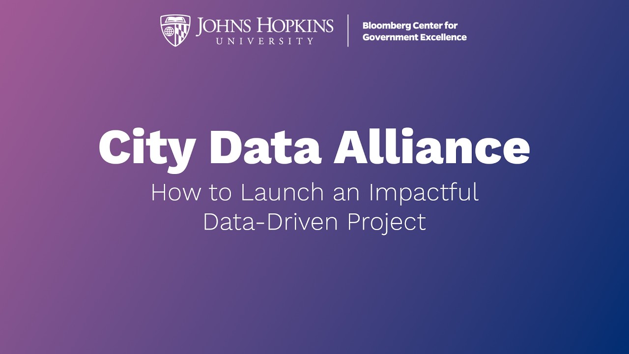 City Data Alliance - How to Launch an Impactful Data Driven Project ...