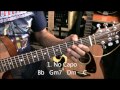 Calvin Harris OUTSIDE ft Ellie Goulding Guitar Lesson With & Without Capo EricBlackmonMusicHD