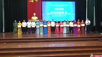 Huyện QX tổ chức hội nghị tổng kết năm học 2022- 2023 và triển khai nhiệm vụ năm học 2023-2024