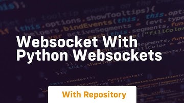 Websocket with python websockets