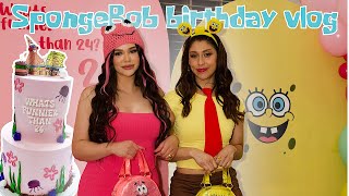 MY 25th SPONGEBOB BIRTHDAY VLOG!! 💗💛