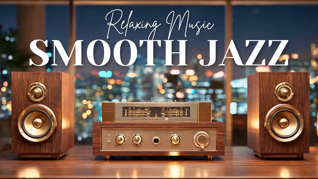 Smooth Jazz & Soulful R&B Grooves Cozy Cafe Ambience – Relax & Focus