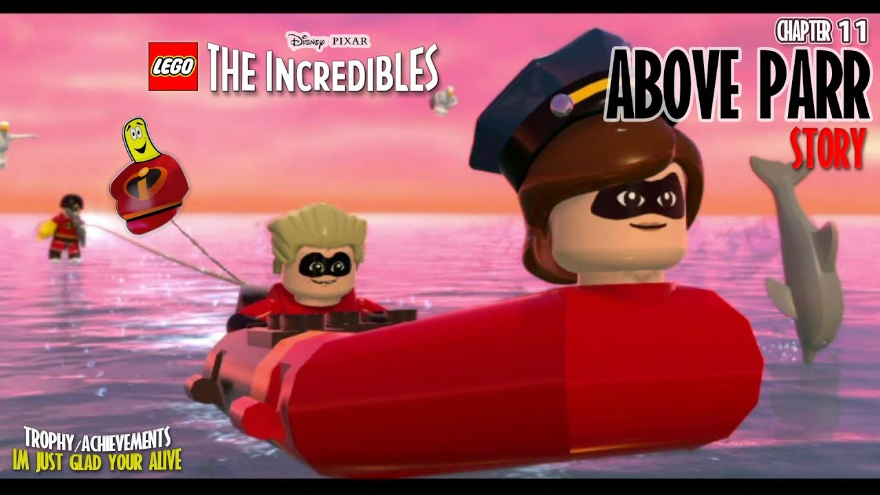 Lego The Incredibles: Глава 11 / История о Над Парром - HTG