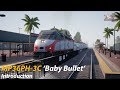 First Look Baby Bullet Introduction : Peninsula Corridor : Train Sim World 2020