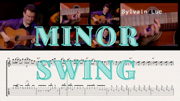 MINOR SWING - SYLVAIN LUC ( SOLO TRANSCRIPTION )