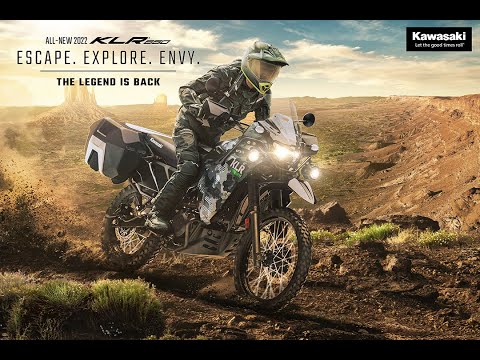 New release: 2022 Kawasaki KLR650 dual sport motorcycle