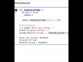 Python Code to Reverse the String using Recursion