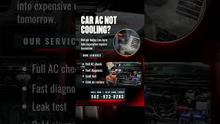 CAR AC NOT COOLING?