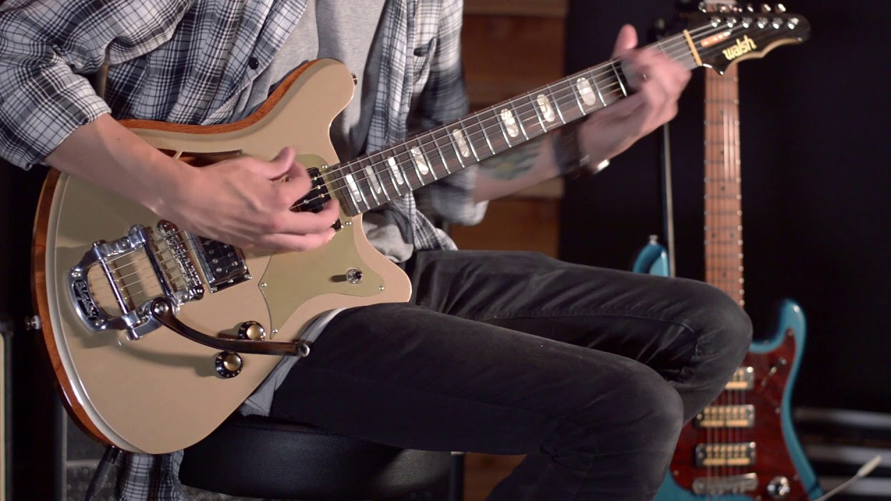 Walsh Guitars Bethel demo + Kemper + McNelly Pickups