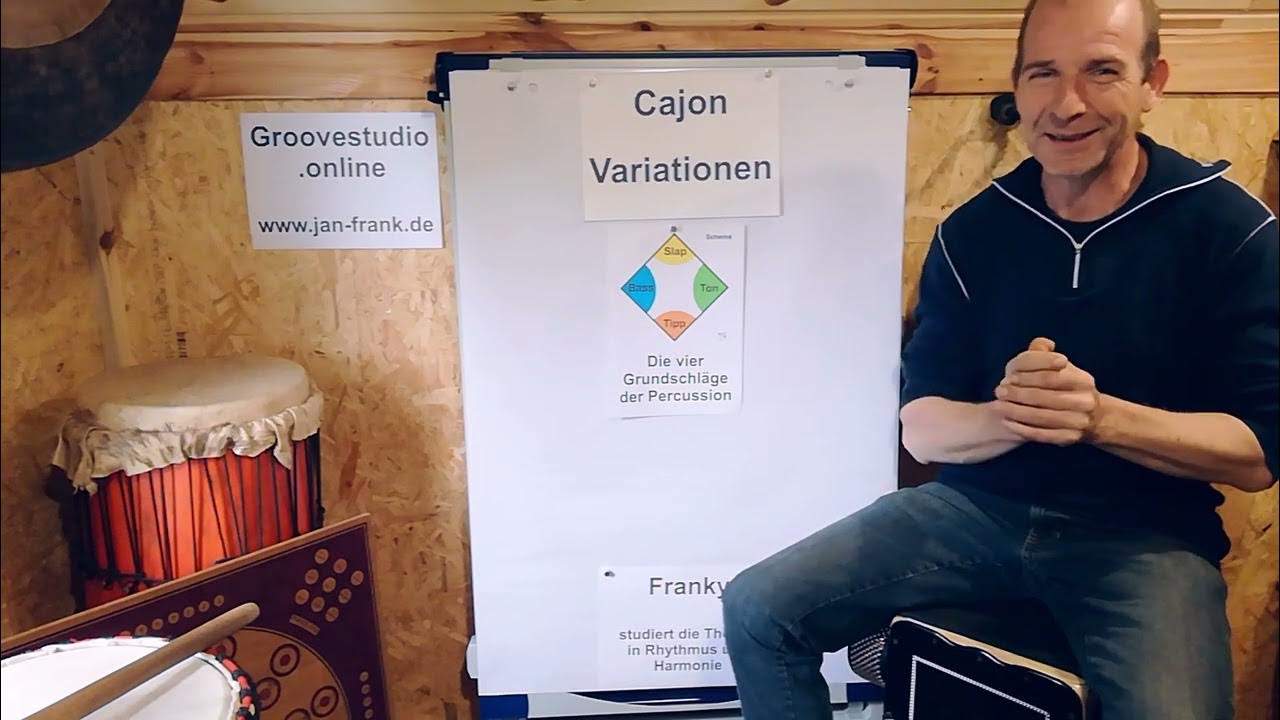 Cajon spielen mit Fingeroll - YouTube