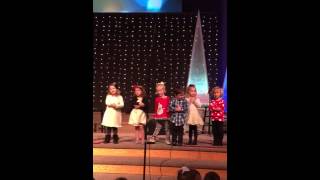 Audrey's Preschool Christmas Program