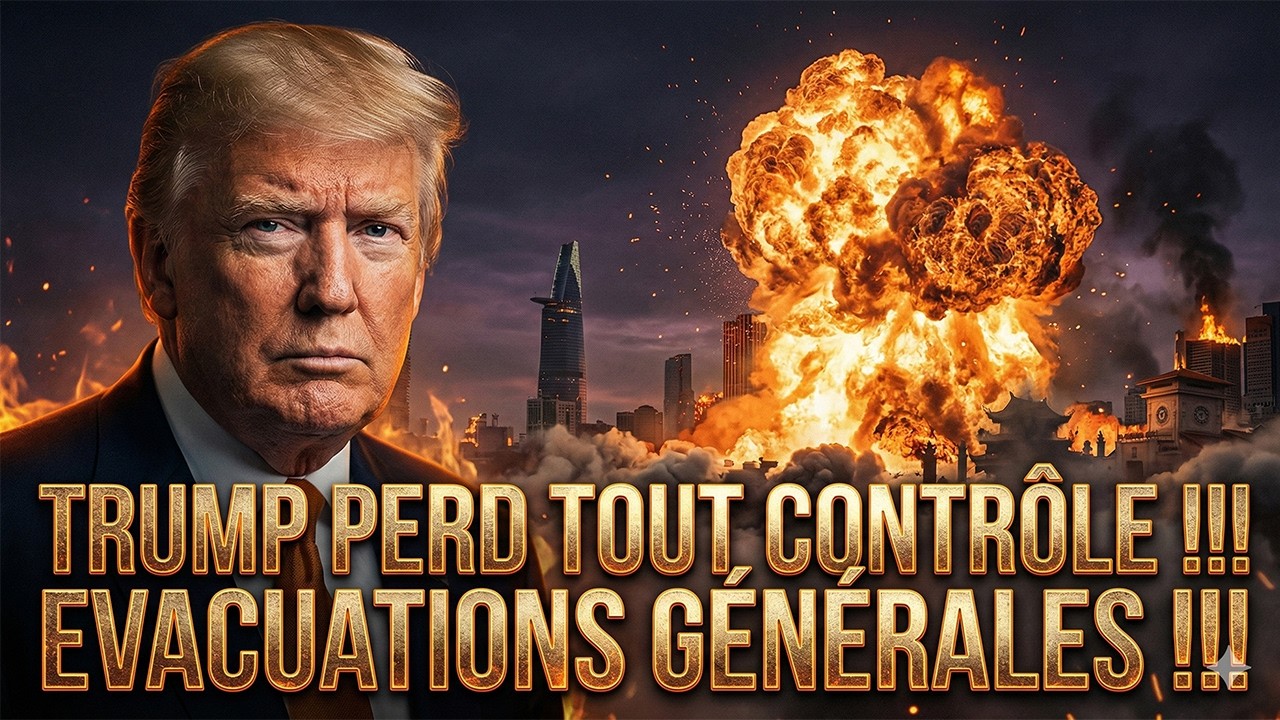 Trump perd le contrôle de la guerre alors que les évacuations sont lancées !