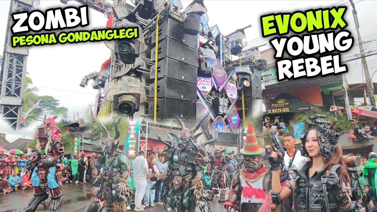 Tema Zombi ..EVONIX ft Young Rebel Start Pesona Gondanglegi