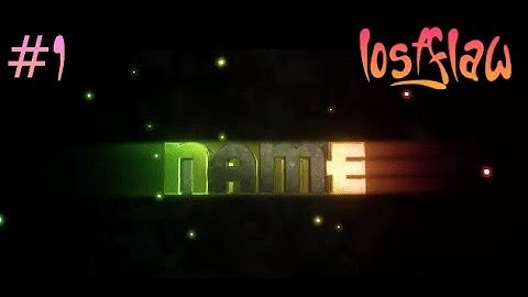 Free colorful blender intro template #1 +Free download!