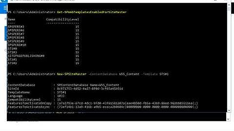 Fast Site Collection Creation in Sharepoint 2019 step by step full tutorial