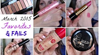 March 2015 Beauty Favorites (& Flops!) | Mostly Drugstore!