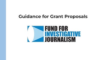 Guidance for Grant Proposals