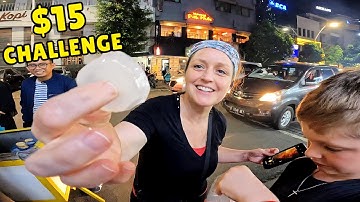$15 Indonesian Street Food Tour (Jalan Sabang) Jakarta!! 🇮🇩 | Foreigners try Indonesian Street Food