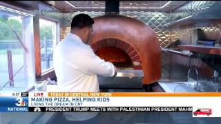 Brandon Roth Live With Wood Fire Pizza Food Truck 6AM 5/4/17 http://cnycentral.com http://facebook.com/cnycentral @CNYCentral.