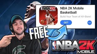 HOW TO DOWNLOAD NBA 2K MOBILE MYTEAM ANYWHERE *FREE* screenshot 5