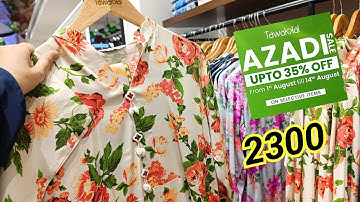 Tawakkal Azadi sale 2025♥️Tawakkal UpTo 35% Sale♥️