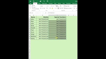 Excel Tips 02 | Special Format Cells