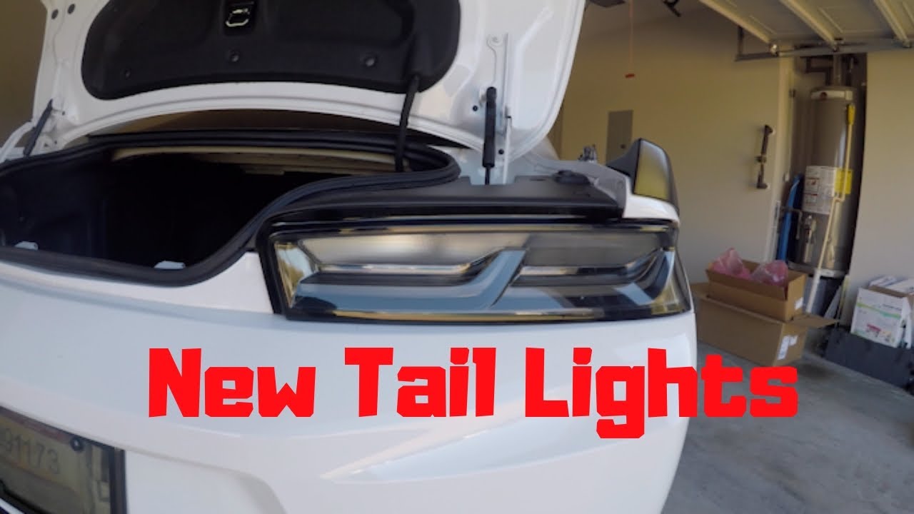 2016 - 2018 Camaro Black & Clear Taillights Install