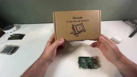 Adding a Touch Screen Monitor to a RaspberryPI