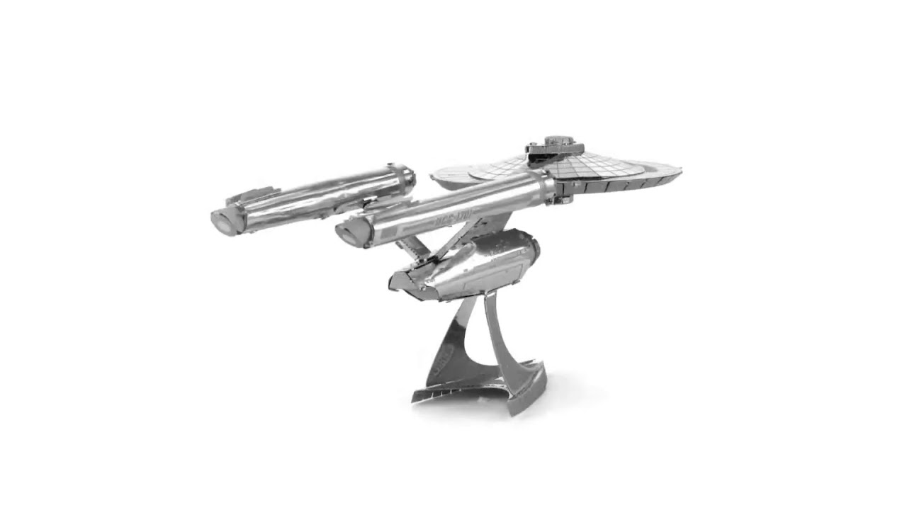Star Trek Metal Earth USS Enterprise NCC-1701