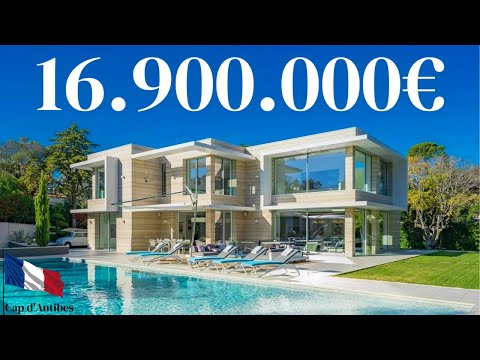 What 16.900.000€ buys you in Cap d'Antibes, France! Tour it with us!