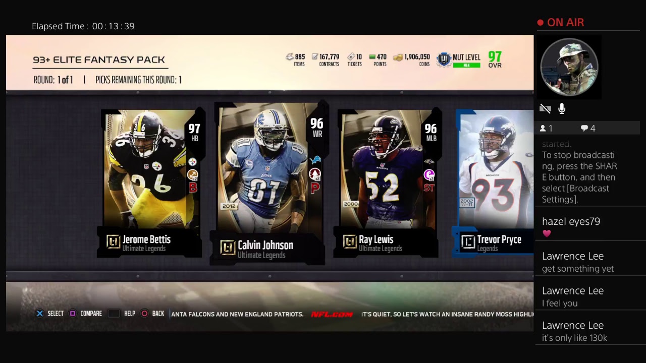 Madden 18 Huge pack opening , Randy Moss wr an cb, Golden tickets