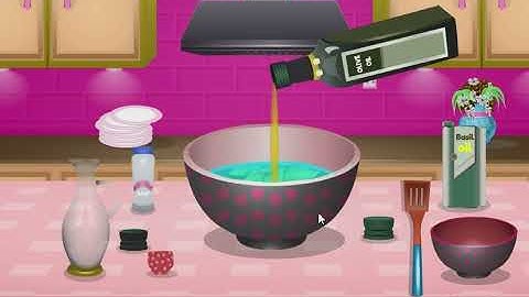 Overvloedige tomatensoep met basilicumolie (Spelletjes voor meisjes) @GirlsPrincess