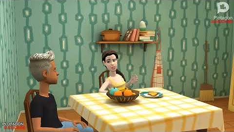 CARTOON VIDEOS LOVE STORY 💞 FIGHT CUTE 🥰 LOVE STORY 💞 PLOTAGON VIDEO EDITING