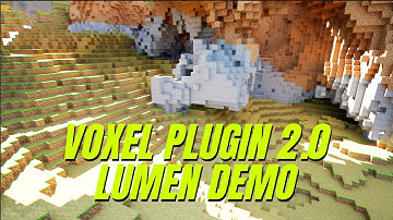 Voxel Plugin 2.0 with Lumen GI in Unreal Engine 5