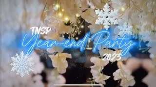 TNSP YEAR-END PARTY 2023 | @BossWanderer  #TNSPwinterparty2023 #winterwonderland