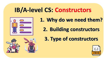 IB/A-level CS: Constuctors—No-Arg, Parameterized(This & Overloading)