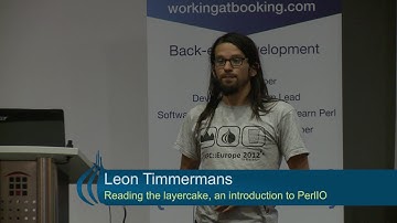 Reading the layercake, an introduction to PerlIO - Leon Timmermans (‎leont‎)