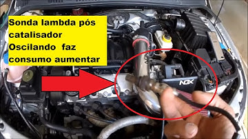 sonda lambda pós-catalisador oscilando aumenta consumo