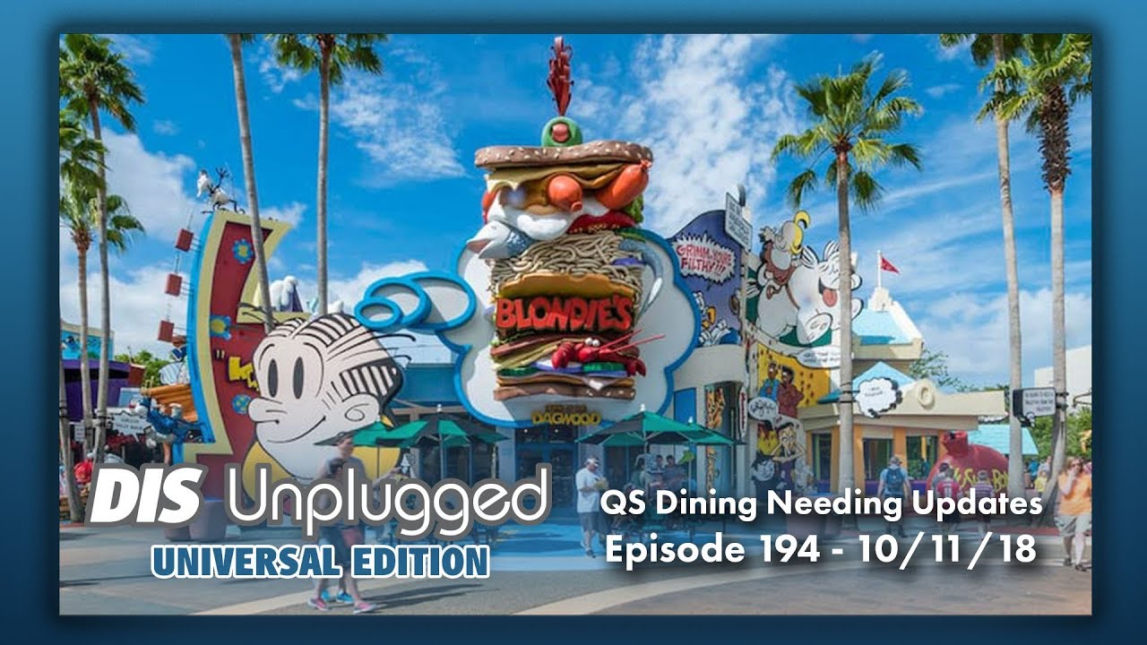 Universal Orlando Quick Service Dining That Needs Updated ...