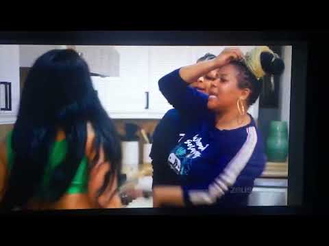 Chrisean Rock And Sister Tesehiki Fight While Shes Pregnant