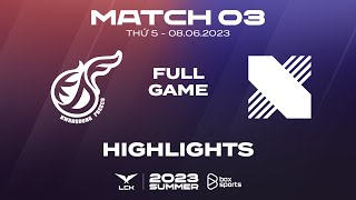 KDF vs DRX Highlights ALL GAMES | Match 03 | LCK Summer Split 2023
