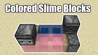 Colored Slime Blocks -- MumboJumbo's Datapack Suggestion