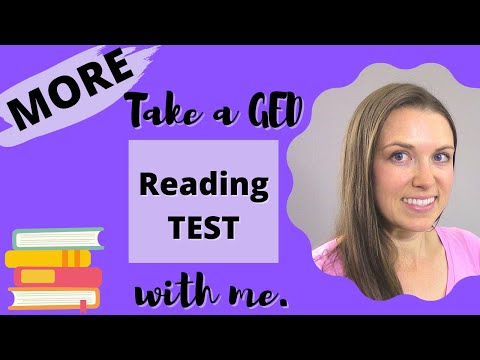 Video: Paano ako mag-aaral para sa GED reading test?